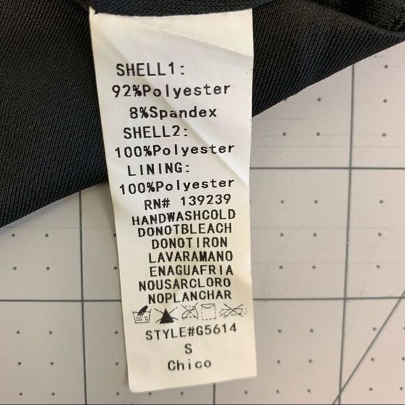 Do+Be Sleeveless Sequin Zipper Back Crop Top, Sm - Picture 6 of 6